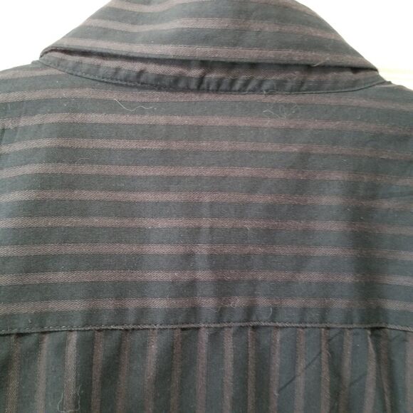 Beverly Hills Polo Club Button down long sleeve shirt size large - Picture 7 of 7